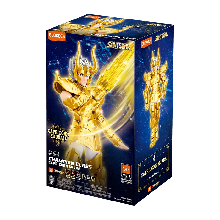 Blokees Saint Seiya Capricornio Shura Figura Champion Class