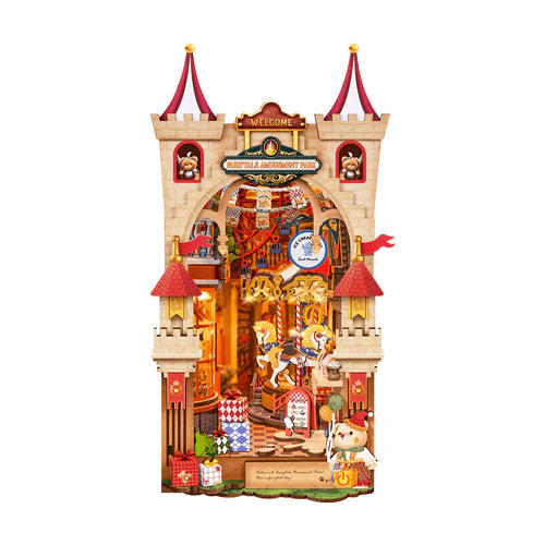 Kit Armable Rolife Book Nook Fairytale Amusement Park Book Nook TGB17