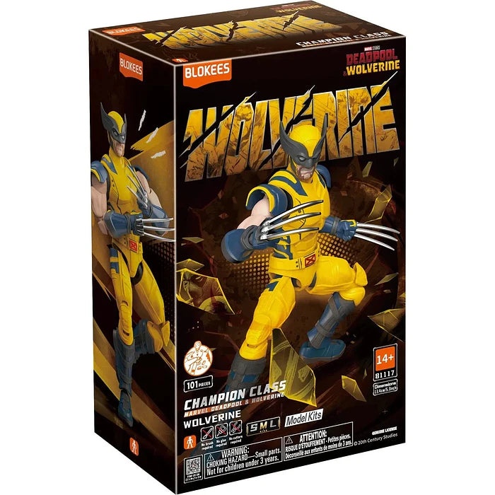 Blokees Marvel Wolverine Figura Champion Class
