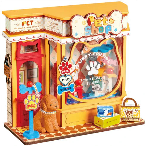 Kit Armable Rolife Pawfect Pet Shop Rolife