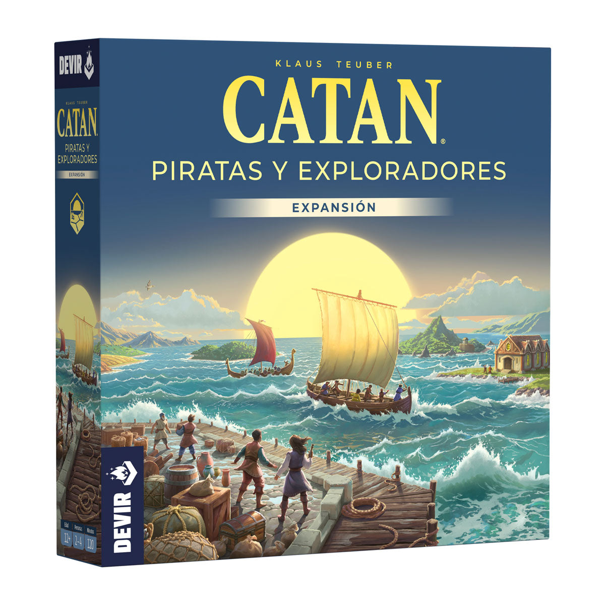 Juego de Mesa Catan: Piratas y Exploradores de Catán