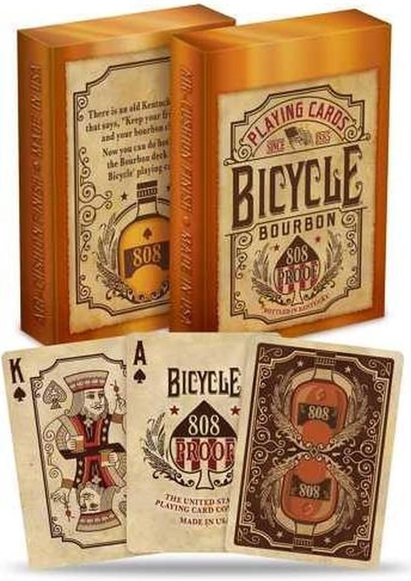 BICYCLE® Bourbon - Naipes Premium de Inspiración Vintage
