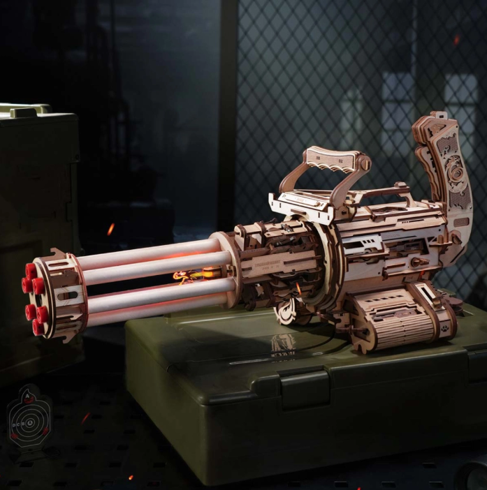 Rotating-Barrel Machine Gun