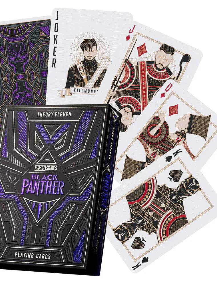 Naipes Theory11 Black Panther