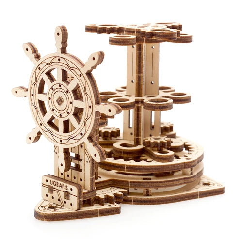 Ugears Wheel-Organizer 2.0 | Organizador Mecánico de Madera