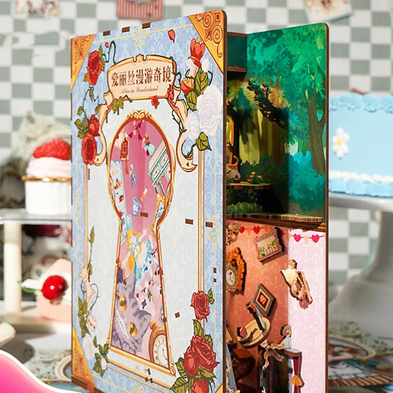 Alicia en el País de las Maravillas - Separador de Libros - Maqueta Tonecheer