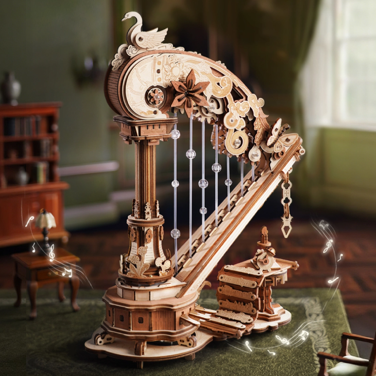 Caja Musical 3D Magic Harp (AMK71)