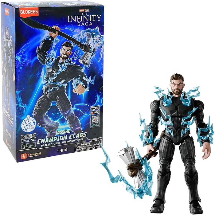 Blokees Marvel Saga Infinita Thor Figura Champion Class