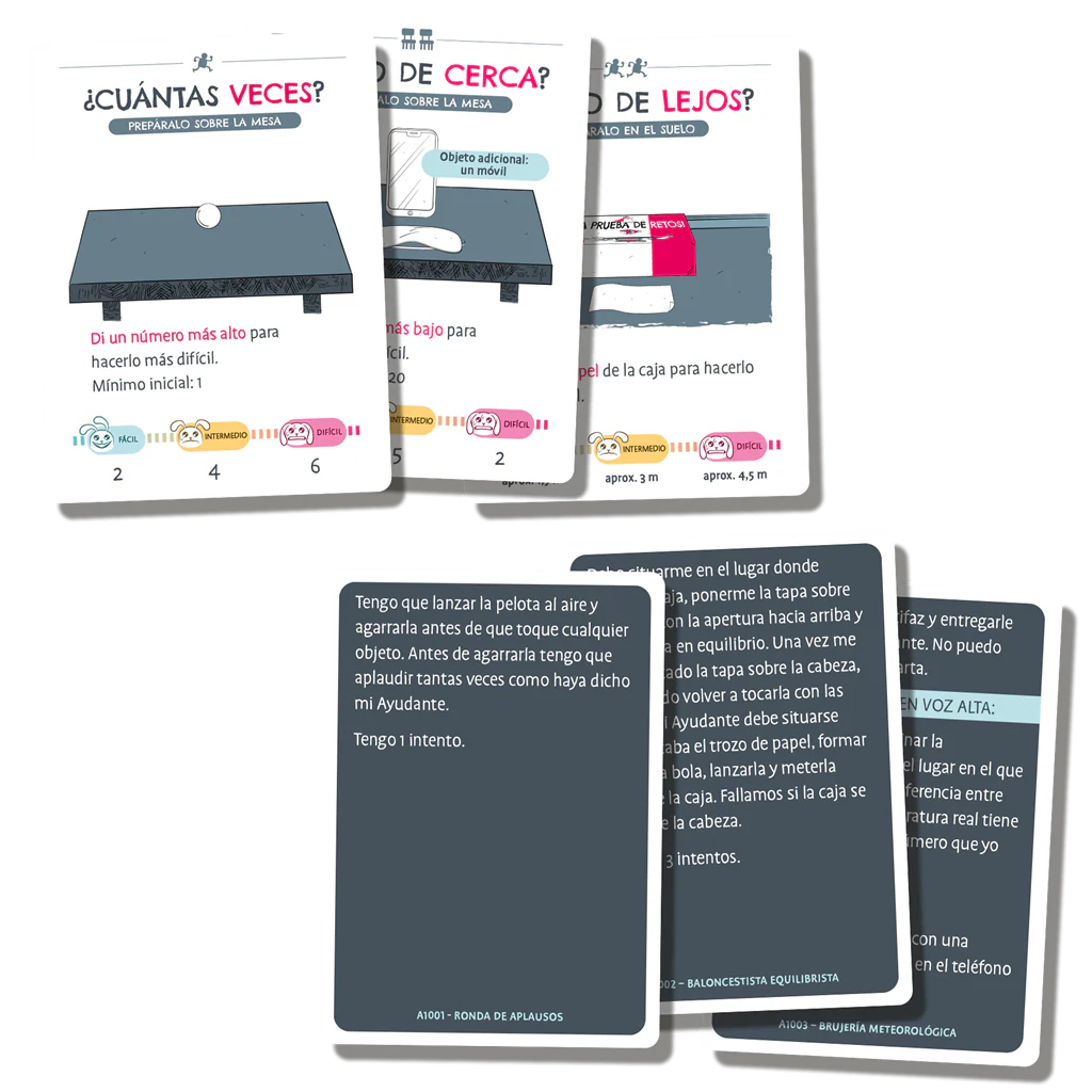 ¡A PRUEBA DE RETOS! - El Party Game de Desafíos Absurdos