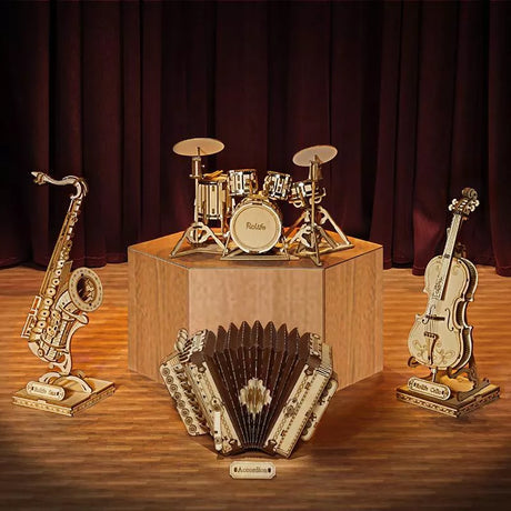 Cello - Mini Chelo - Maqueta de Madera Rolife