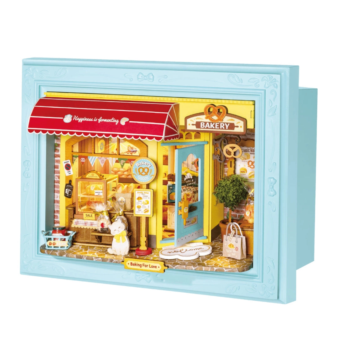 Miniatura 3D Fluffy Cat Bakery (DP001)