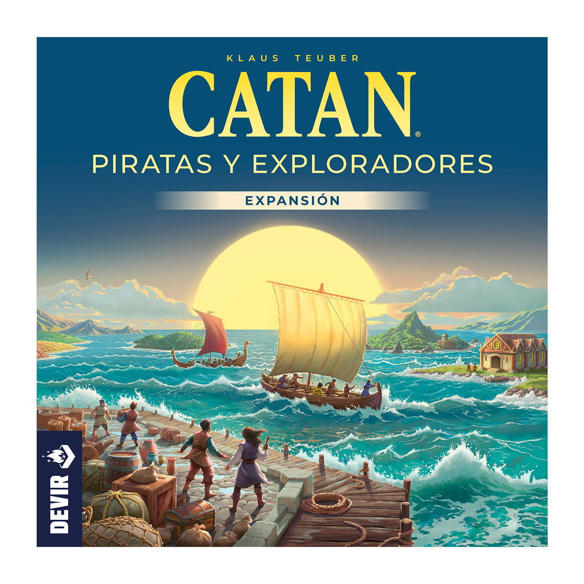 Juego de Mesa Catan: Piratas y Exploradores de Catán