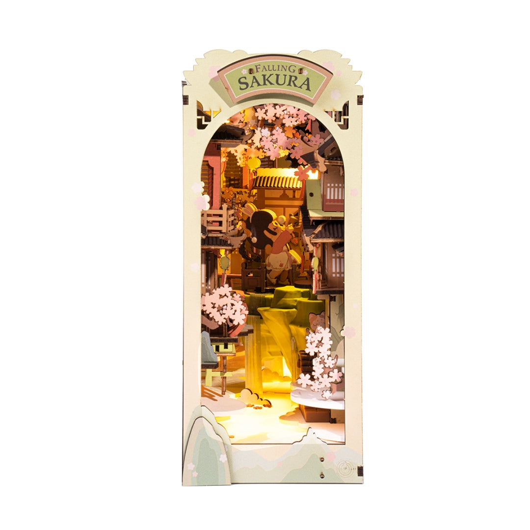 Separador de libros - Falling Sakura - Booknook (TGB05)