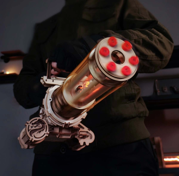 Rotating-Barrel Machine Gun
