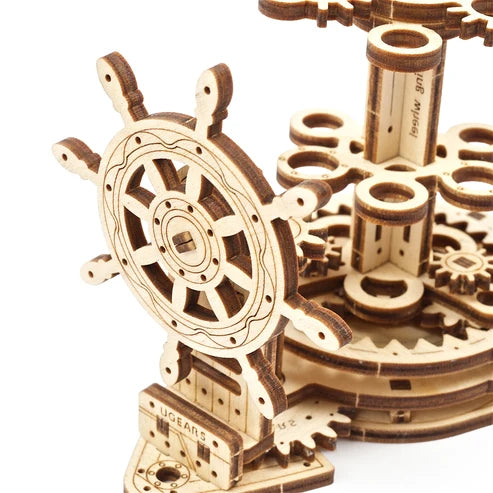 Ugears Wheel-Organizer 2.0 | Organizador Mecánico de Madera