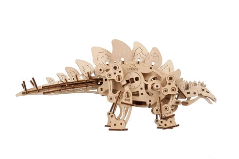 Ugears Stegosaurus | Dinosaurio Mecánico 3D de Madera