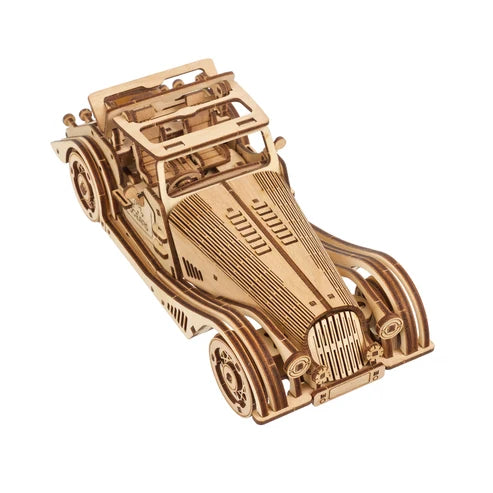 Ugears Sports Car Rapid Mouse | Roadster Mecánico 3D de Madera