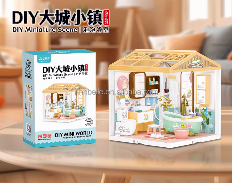 Mini Big City - Baño de Lujo DIY – Rompecabezas 3D (0416)