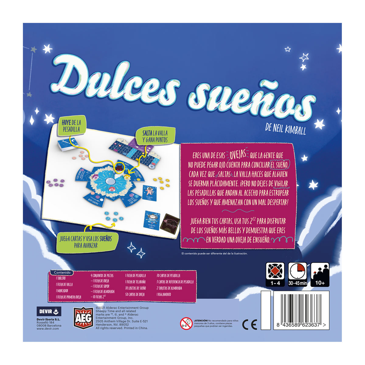 Juego de Mesa Dulces Sueños