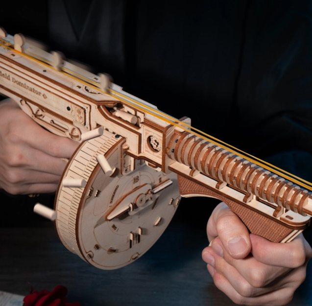 Puzzle 3D Thompson Submachine Gun (LQB01)