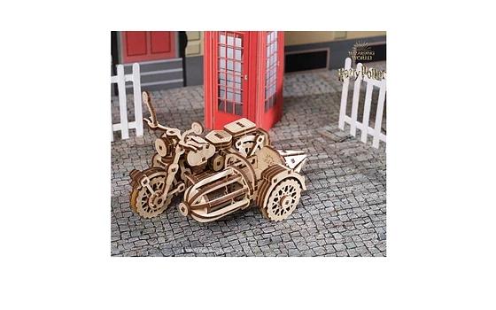 Motocicleta Voladora de Hagrid (Harry Potter) - Maqueta de Madera (Ugears)