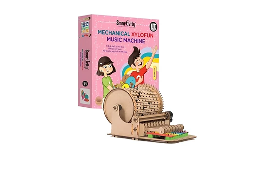 Smartivity Xilófono Mecánico (Mechanical Xylofun) - Kit STEM de Madera