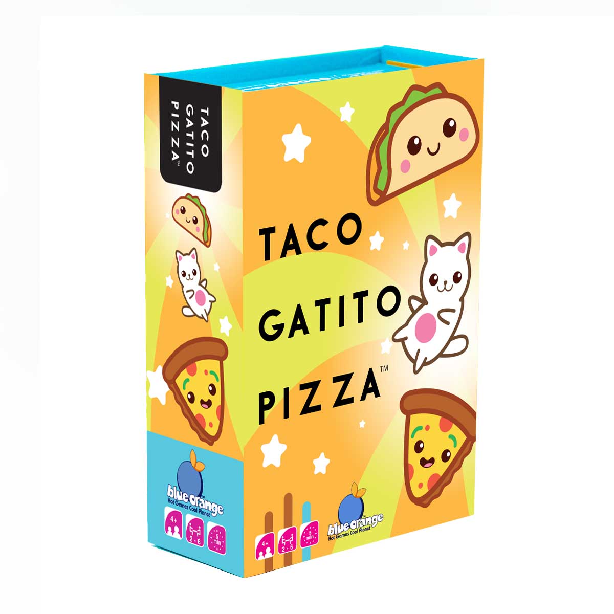 Taco Gatito Pizza - Juego de Cartas Rápido para Niños