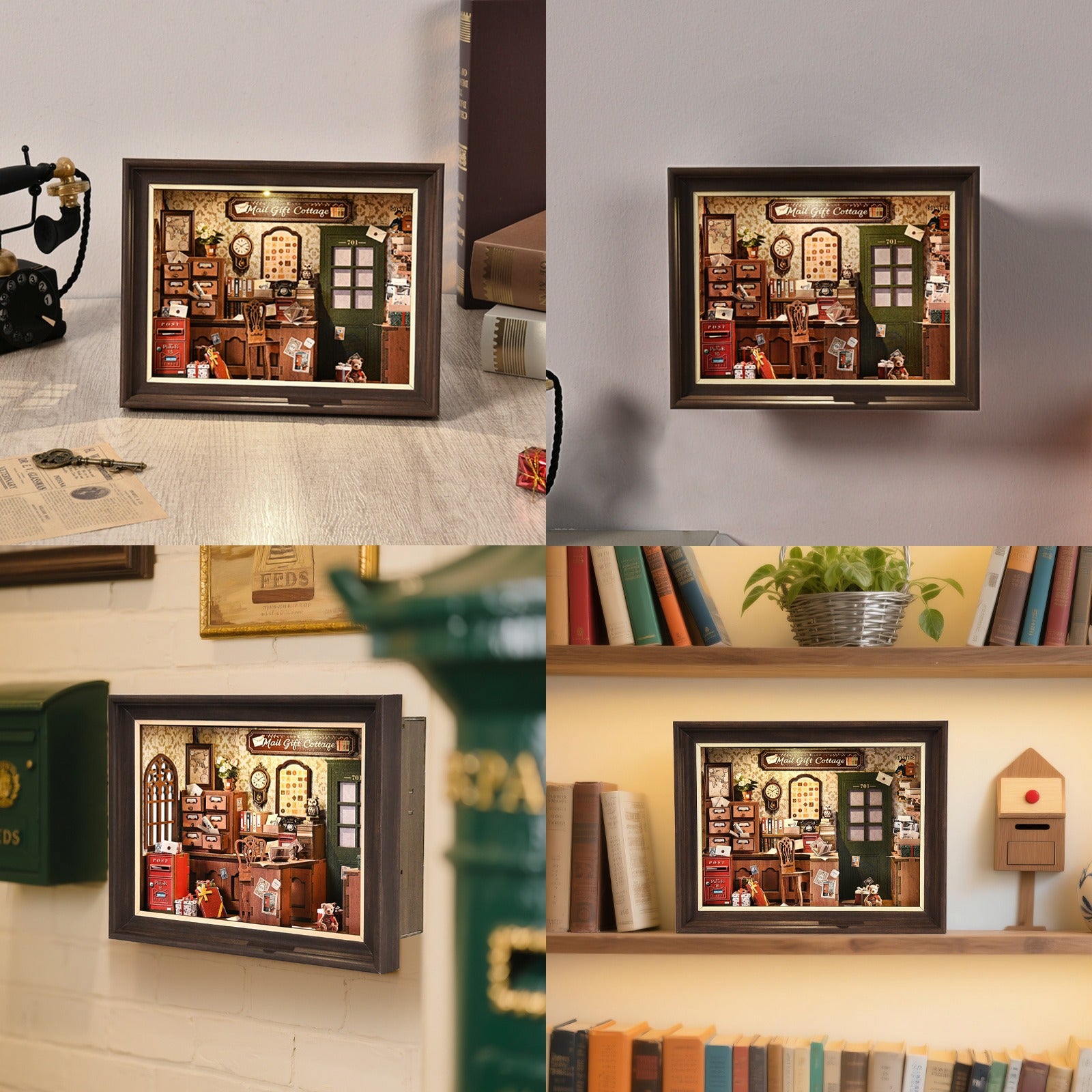 Separador de libros - Mail Gift Cottage  - Booknook (ZR05)