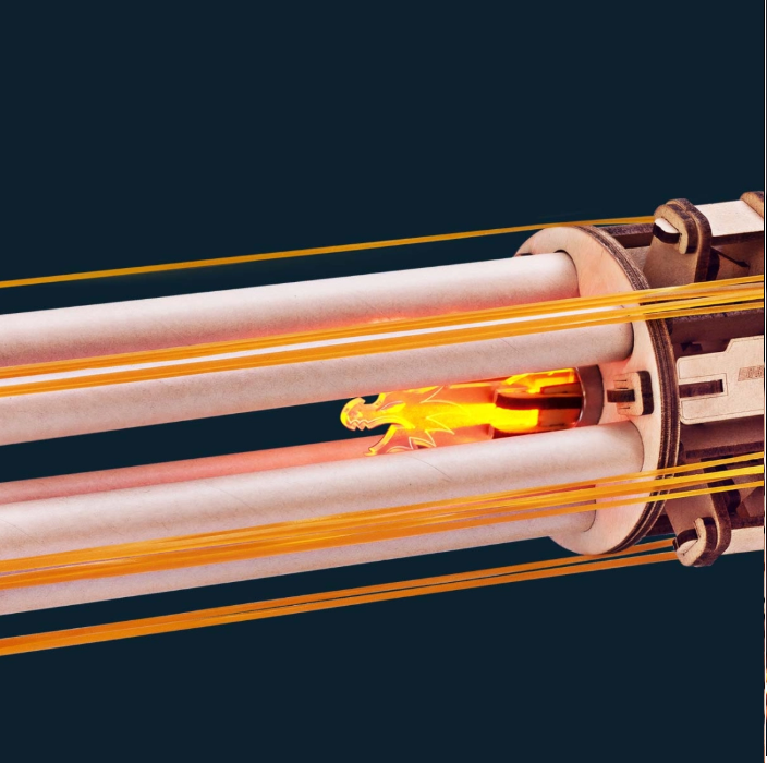 Rotating-Barrel Machine Gun