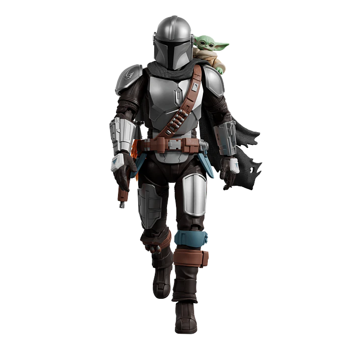 Blokees Star Wars Din Djarin & Grogu