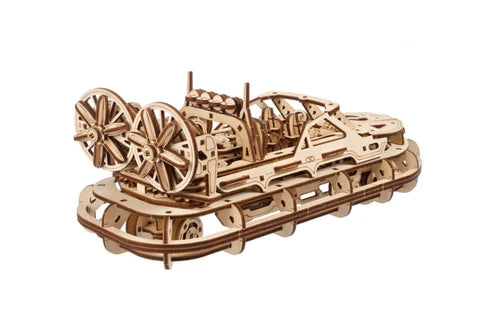 Ugears Hovercraft de Rescate | Maqueta Mecánica 3D de Madera