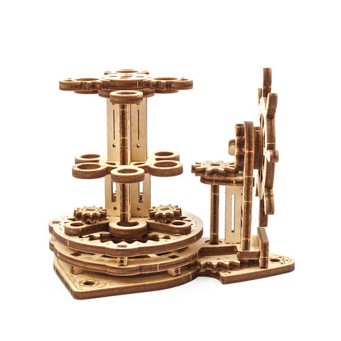 Ugears Wheel-Organizer 2.0 | Organizador Mecánico de Madera