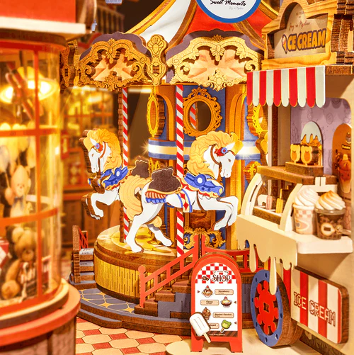 Kit Armable Rolife Book Nook Fairytale Amusement Park Book Nook TGB17