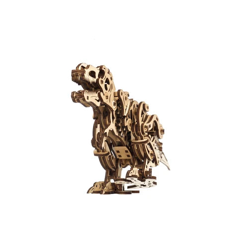 Ugears Tyrannosaurus Rex | Dinosaurio Mecánico 3D de Madera