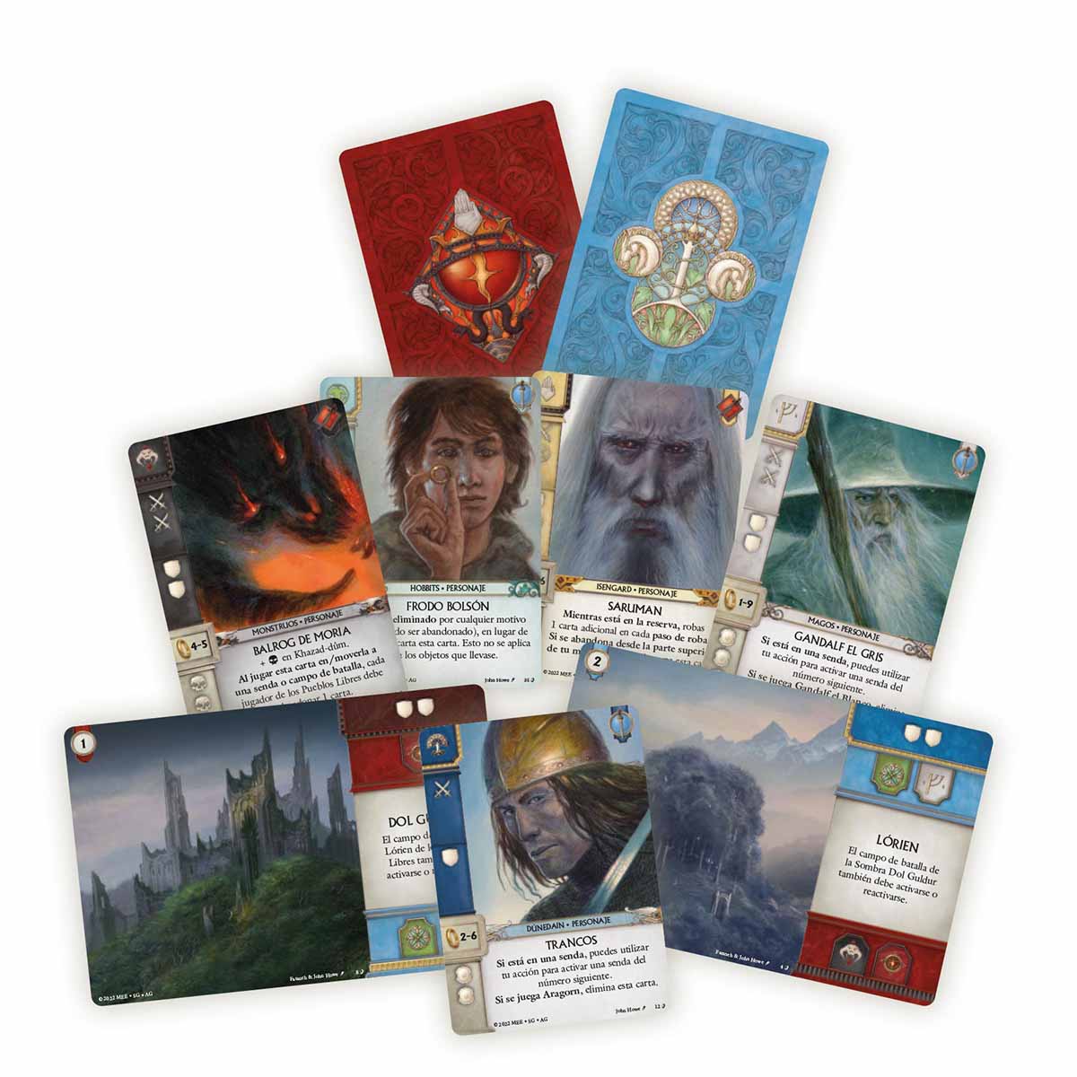 Juego de Mesa Guerra del Anillo: El Juego de Cartas