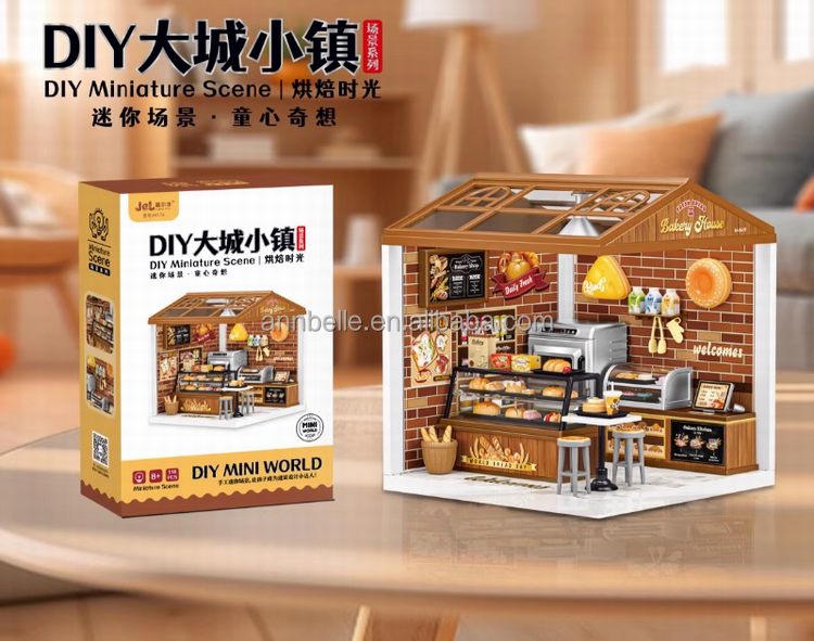 Mini Big City - Panadería DIY – Rompecabezas 3D (0417)
