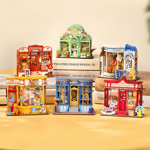 Kit Armable Miniatura Rolife Magic Astronomy Shop DS048