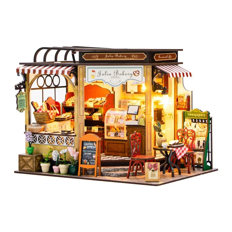 Casa Miniatura de Dulces de Navidad DIY • Kit de Madera con Luces LED • Casita Navideña con Árbol y Otros Detalles de la Navidad • Manualidades Adultos • Decoración y Casa Miniatura de Dulces de Navidad DIY • Kit de Madera con Luces LED • Casita Navideña con Árbol y Otros Detalles de la Navidad • Manualidades Adultos • Decoración y