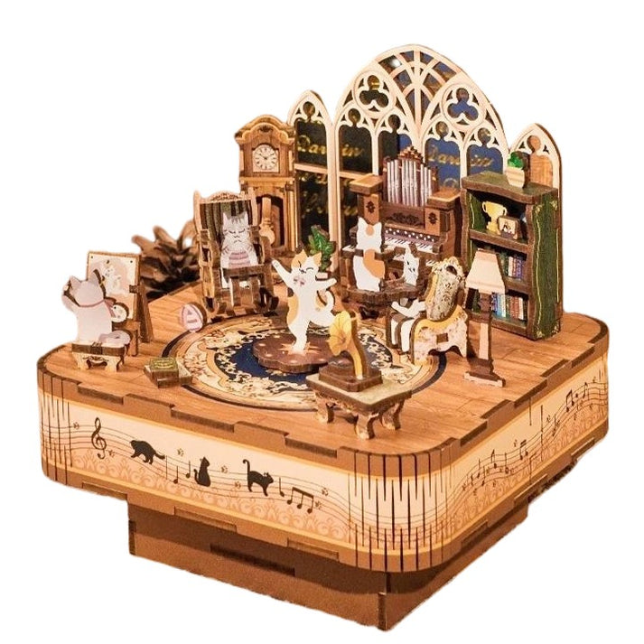 Fiesta de Gatitos - Caja Musical de Gatos - Tonecheer