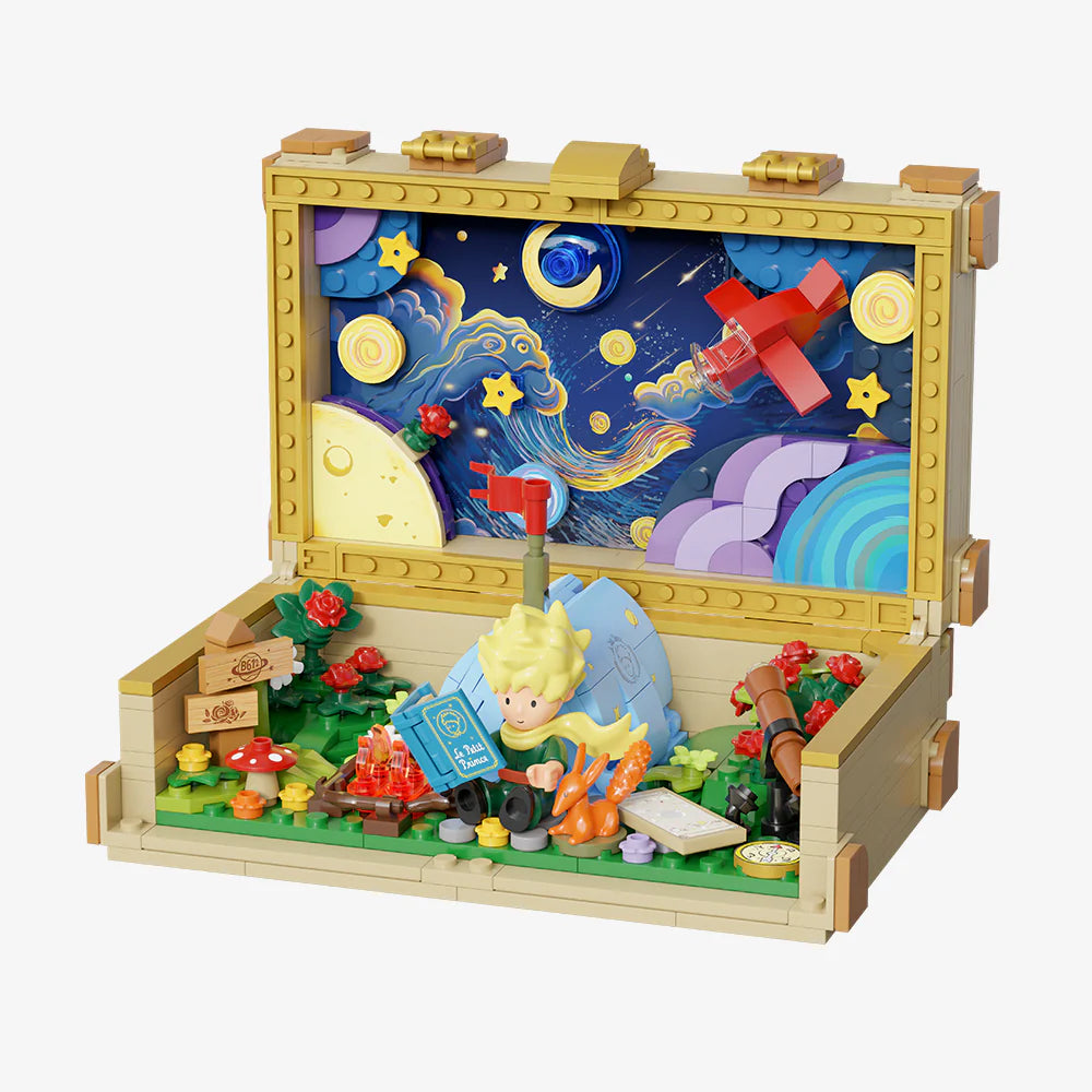 Set de Bloques La Maleta del Principito (86311) - Diorama tipo LEGO Style Licenciado (Pantasy)