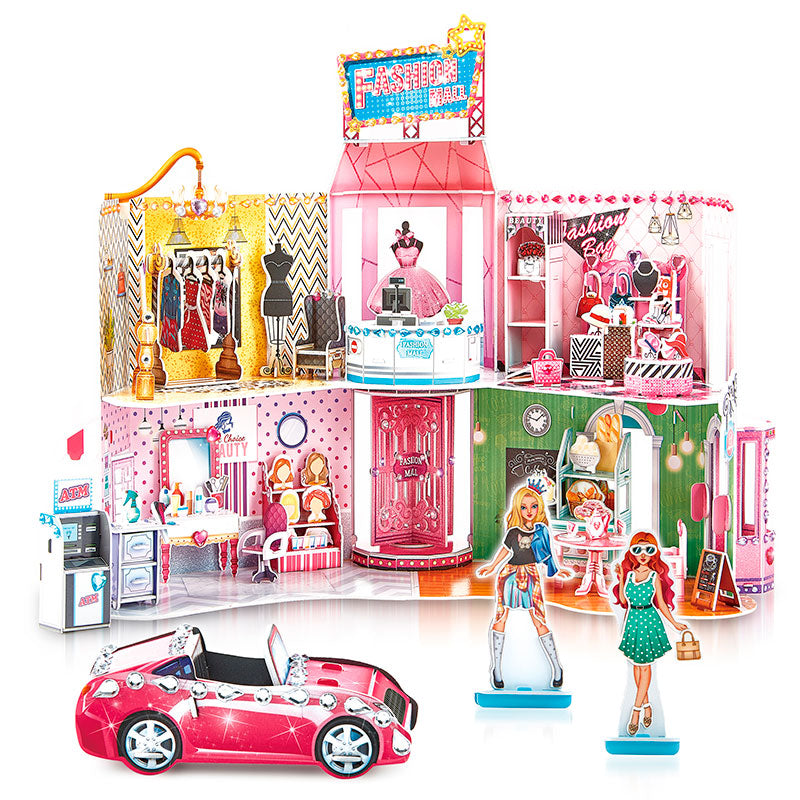 Casa de Muñecas Fashion Boutique Rompecabezas 3D Cubicfun