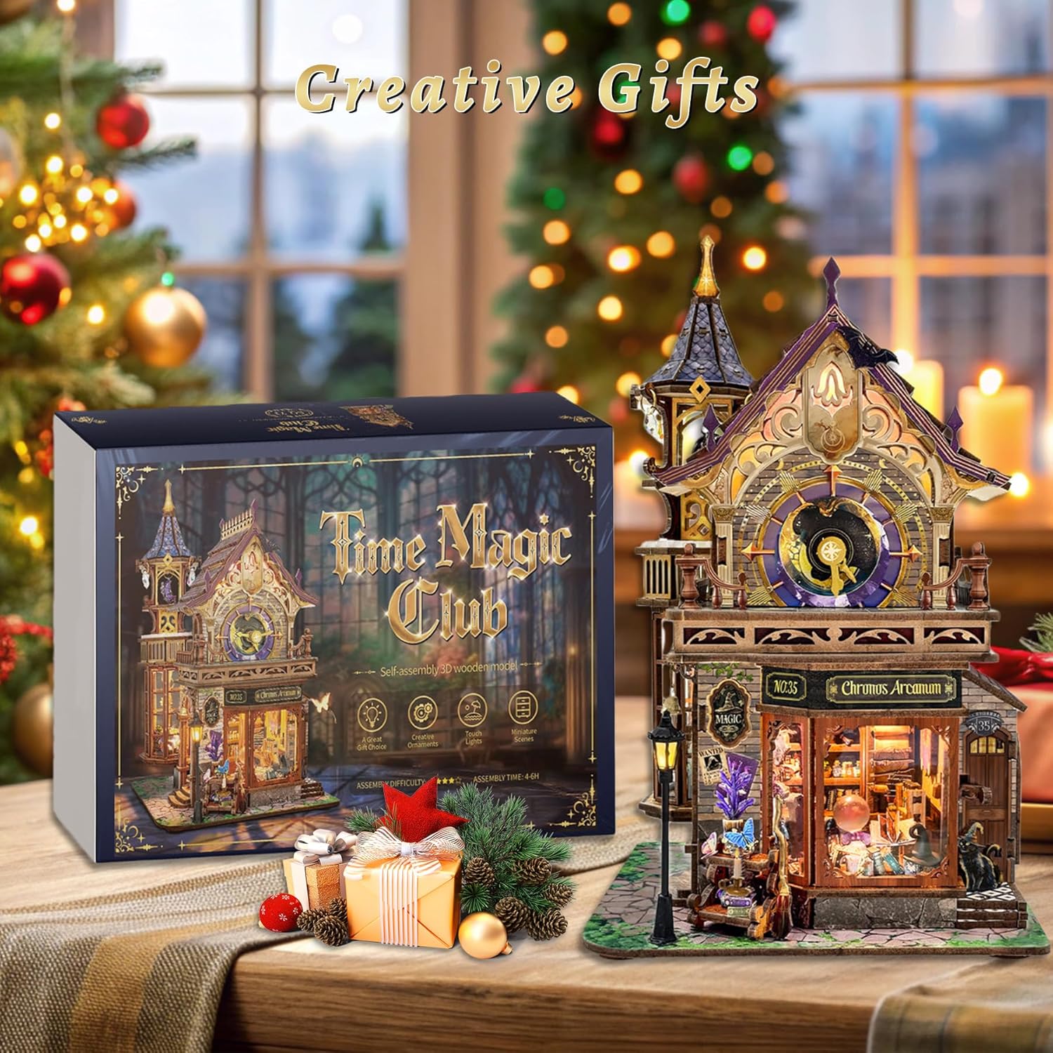 Separador de libros - Time Magic Club - Booknook  (SQ71)