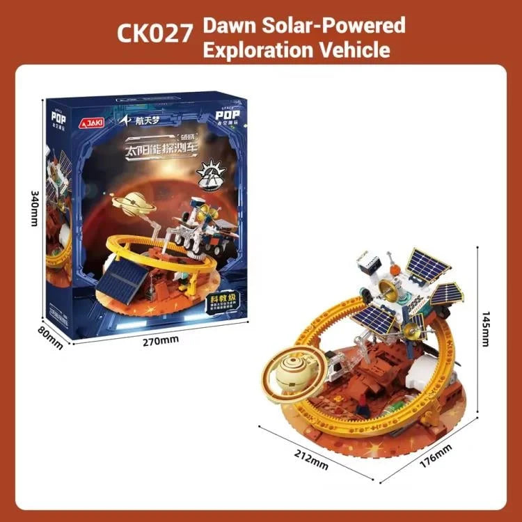 Vehiculo solar Espacial - Bloques de Construcción del Espacio