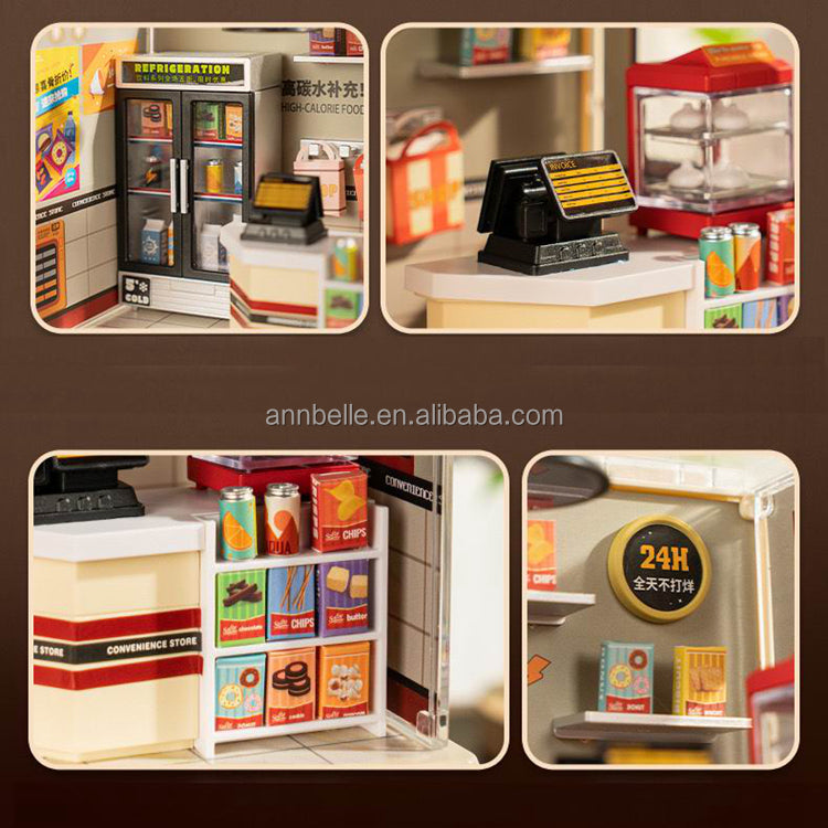 Mini Almacén Vintage DIY - Rompecabezas 3D (501)