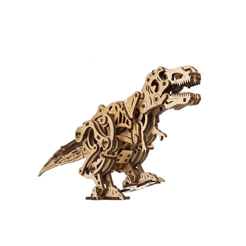 Ugears Tyrannosaurus Rex | Dinosaurio Mecánico 3D de Madera