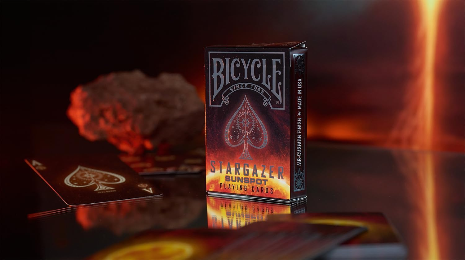 BICYCLE® Stargazer SUNSPOT - Naipes Premium Edición Mancha Solar