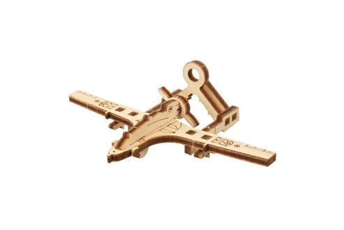 Ugears U-Fidgets Invencibles | Set de 4 Mini Modelos de Madera