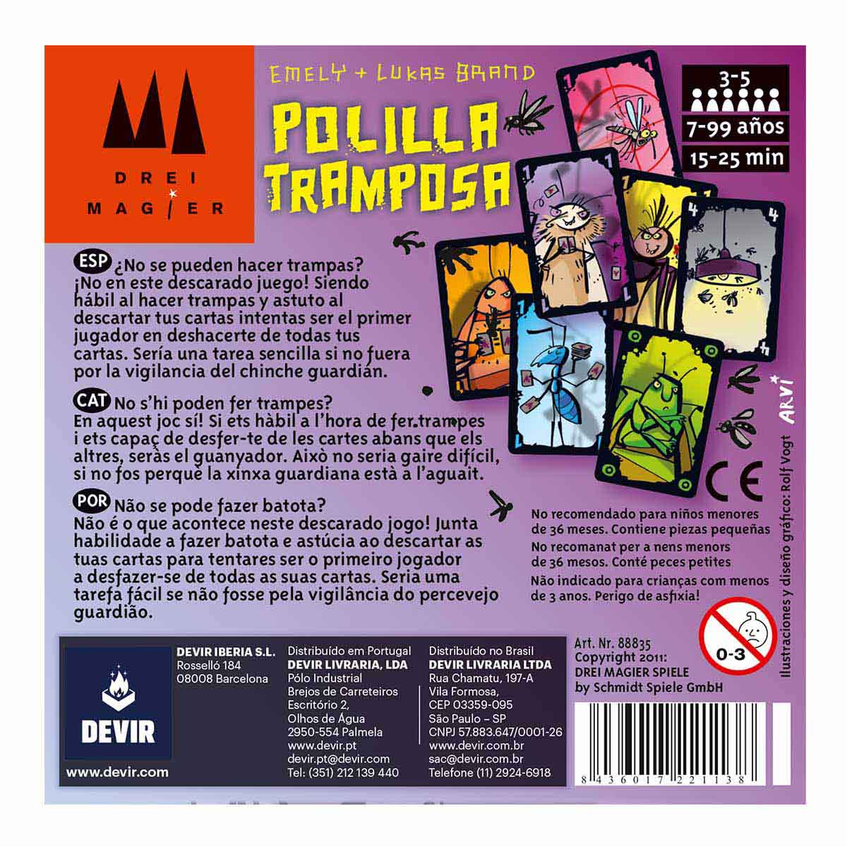 Juego de Mesa Polilla Tramposa