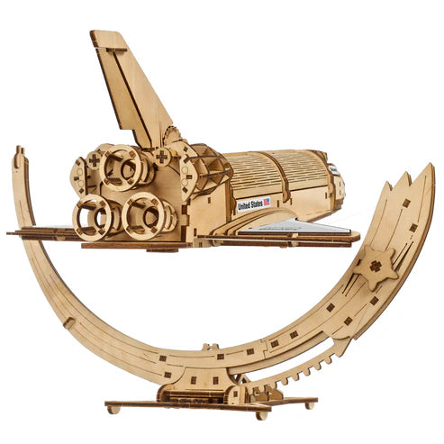UGEARS Transbordador Espacial Discovery de la NASA - Puzzle 3D de Tensegridad