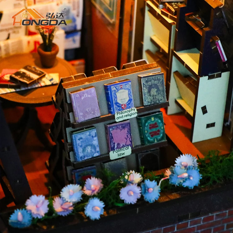 Libreria Del Alma - Separador de Libros Armable - Booknook M2314